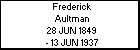 Frederick Aultman