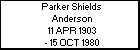Parker Shields Anderson