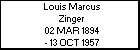 Louis Marcus Zinger
