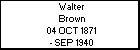 Walter Brown