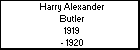 Harry Alexander Butler