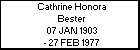Cathrine Honora Bester