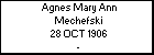 Agnes Mary Ann Mechefski