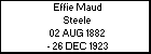 Effie Maud Steele