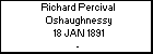 Richard Percival Oshaughnessy