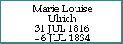 Marie Louise Ulrich
