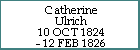Catherine Ulrich