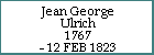 Jean George Ulrich