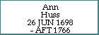 Ann Huss