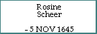 Rosine Scheer