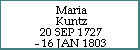 Maria Kuntz
