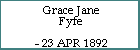 Grace Jane Fyfe