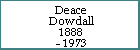 Deace Dowdall