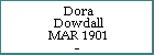 Dora Dowdall