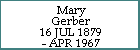 Mary Gerber
