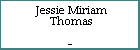 Jessie Miriam Thomas