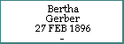 Bertha Gerber