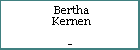 Bertha Kernen