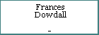 Frances Dowdall