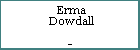 Erma Dowdall