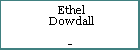 Ethel Dowdall