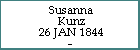 Susanna Kunz