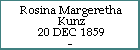 Rosina Margeretha Kunz