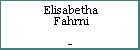 Elisabetha Fahrni