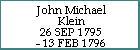 John Michael Klein