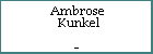 Ambrose Kunkel