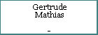 Gertrude Mathias