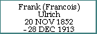 Frank (Francois) Ulrich