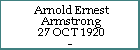 Arnold Ernest Armstrong