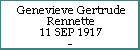 Genevieve Gertrude Rennette