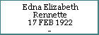 Edna Elizabeth Rennette