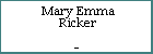 Mary Emma Ricker