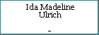 Ida Madeline Ulrich