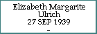 Elizabeth Margarite Ulrich