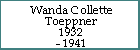 Wanda Collette Toeppner