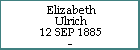 Elizabeth Ulrich