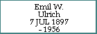 Emil W. Ulrich