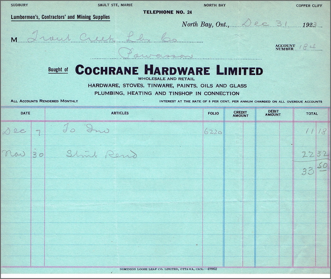 Cochrane Hardware Ltd Dec 1923.jpg