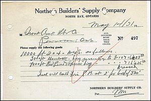 Northern Builders Supply May 1931.jpg
