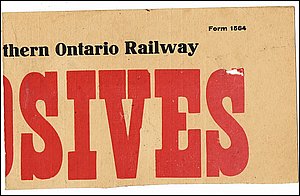 Northern Ontario Railway - Explosives.jpg