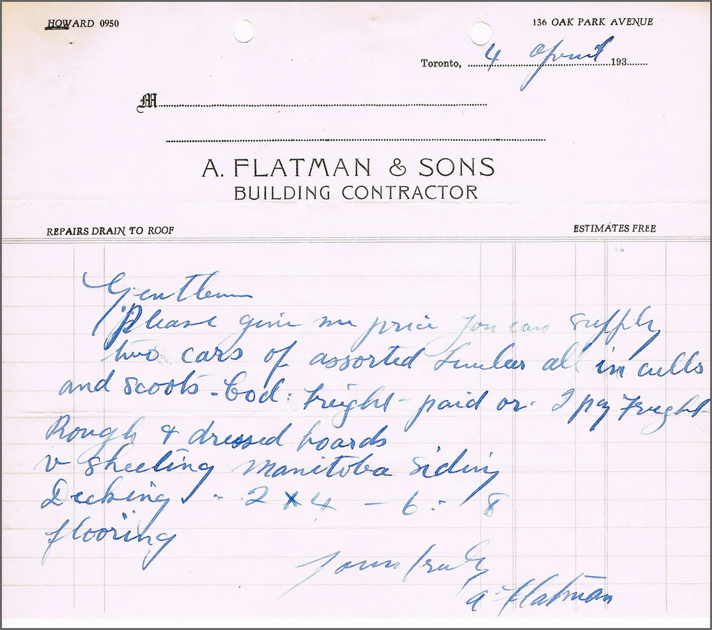 Flatman, A. & Sons Building Contractor - Toronto.jpg