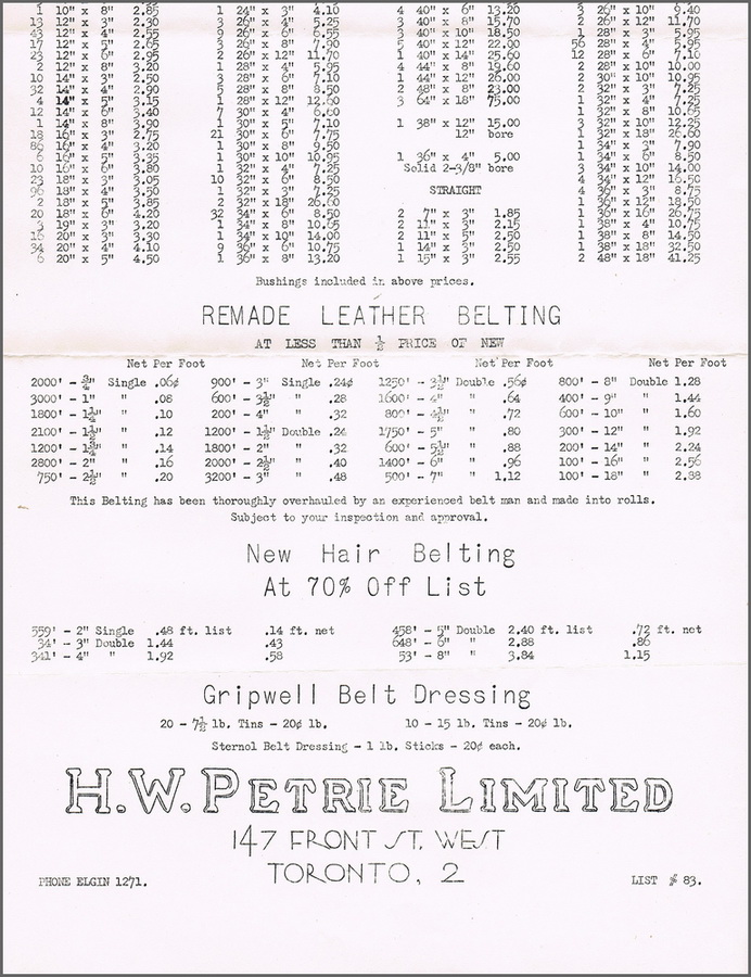 H.W. Petrie Ltd - Toronto 02.jpg