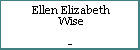 Ellen Elizabeth Wise