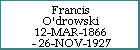 Francis O'drowski