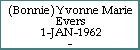 (Bonnie) Yvonne Marie Evers