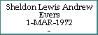 Sheldon Lewis Andrew Evers
